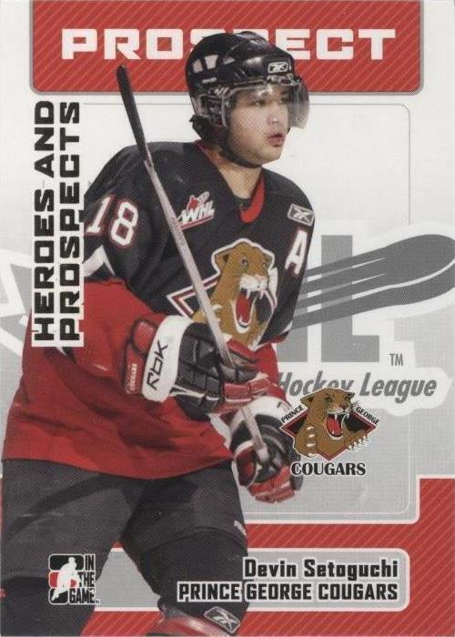 2006-07 In the Game Heroes and Prospects - Devin Setoguchi #177