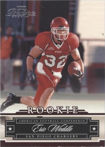 2007 Playoff Prestige Eric Weddle #237