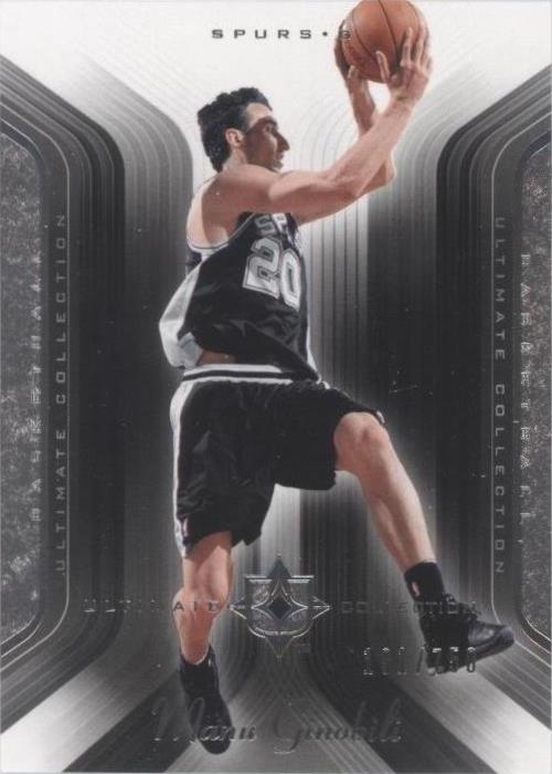 2004-05 Ultimate Collection - Manu Ginobili #98