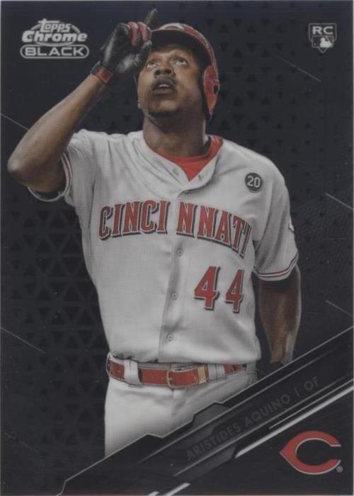 2020 Topps Chrome Black - Aristides Aquino #37
