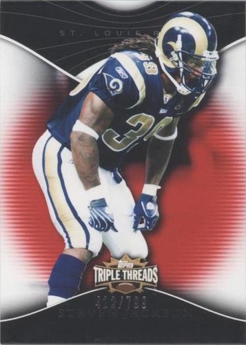 2009 Topps Triple Threads Steven Jackson #40