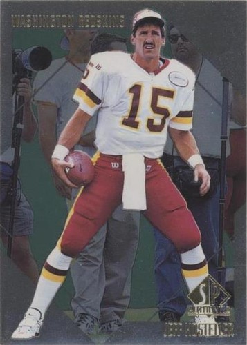 1997 SP Authentic Jeff Hostetler #196