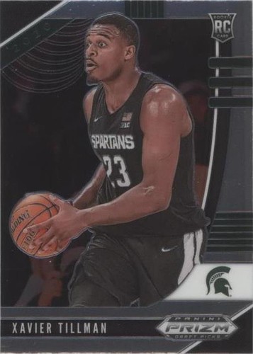 2020-21 Panini Prizm Draft Picks - Xavier Tillman #22