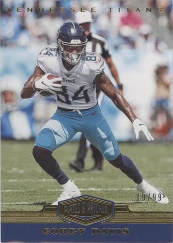 2019 Panini Plates & Patches Corey Davis #93