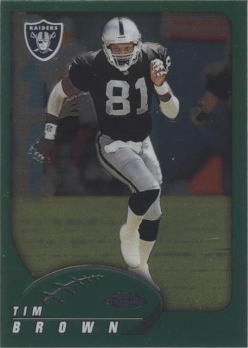 2002 Topps Chrome Tim Brown #71