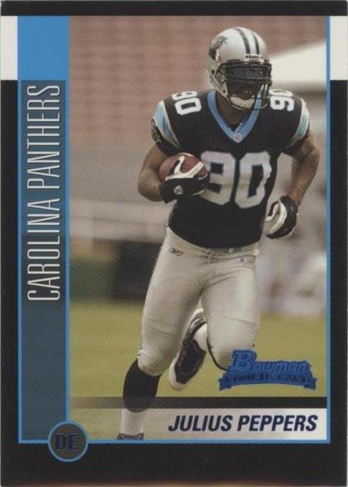2002 Bowman Julius Peppers #144