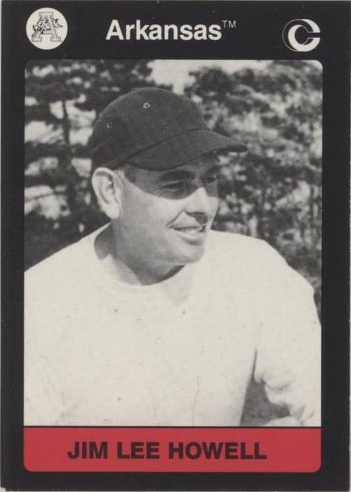 1991 Collegiate Collection Jim Lee Howell #97