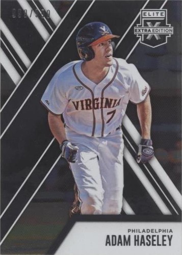 2017 Panini Elite Extra Edition - Adam Haseley #8