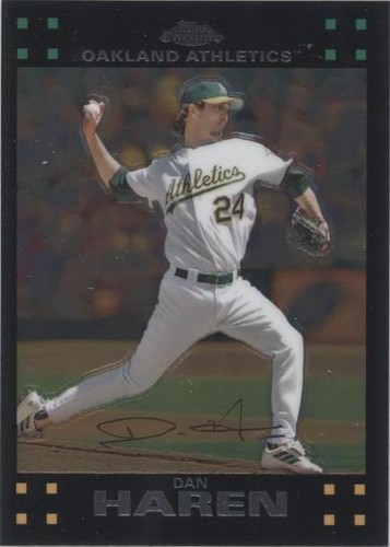 2007 Topps Chrome - Dan Haren #171