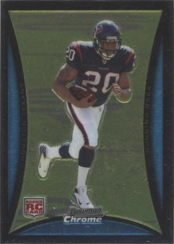 2008 Bowman Chrome Steve Slaton #BC74