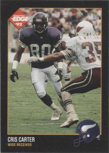 1992 Collector's Edge Cris Carter #100