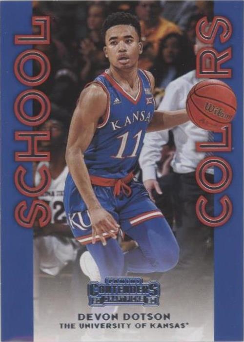 2020-21 Panini Contenders Draft Picks - Devon Dotson #7