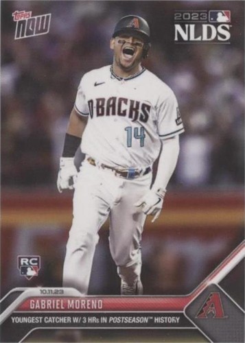 2023 Topps Now - Gabriel Moreno #997