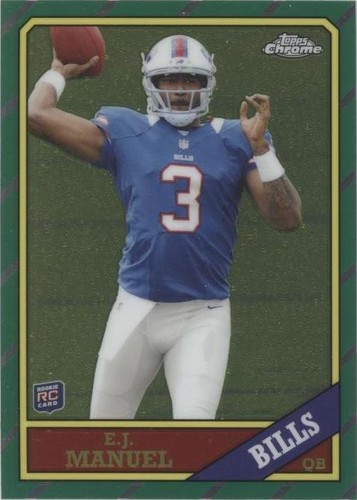 2013 Topps Chrome EJ Manuel #18