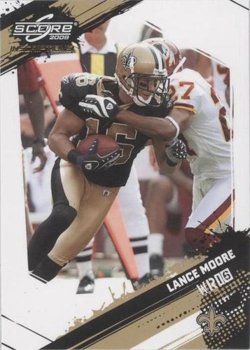 2009 Score Inscriptions Lance Moore #186