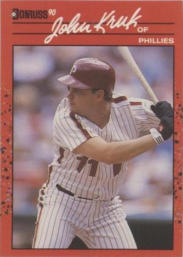 1990 Donruss - John Kruk #160