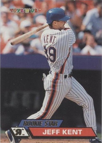 1993 Topps Stadium Club Toys R Us - Jeff Kent #84