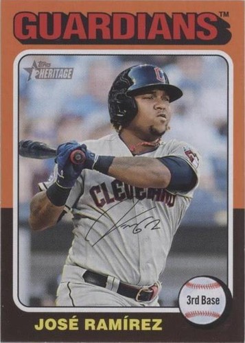 2024 Topps Heritage - Jose Ramirez #183