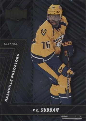 2016-17 Upper Deck Fleer Showcase - P. K. Subban #MU-5