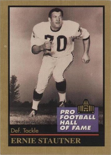 1991 Enor Pro Football Hall of Fame Ernie Stautner #103