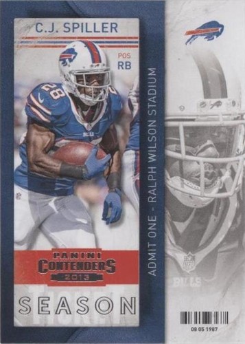 2013 Panini Contenders C.J. Spiller #12