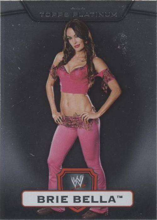 2010 Topps Platinum WWE - Brie Bella #123