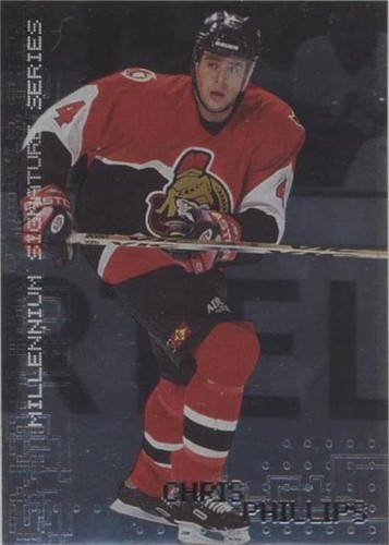 1999-00 In the Game Be A Player Millennium Signature Series - Chris Phillips #169