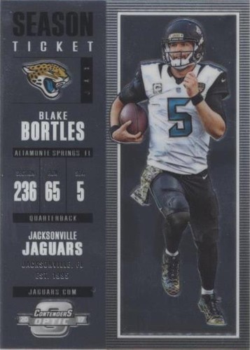 2017 Panini Contenders Optic Blake Bortles #18