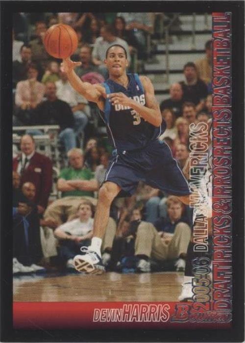 Selecciones y perspectivas del draft de Bowman 2005-06 - Devin Harris #107