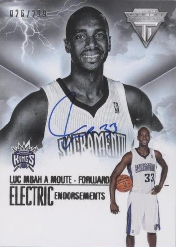 2013-14 Panini Titanium - Luc Mbah a Moute #7