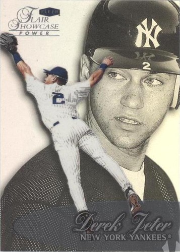 1999 Flair Showcase - Derek Jeter #22