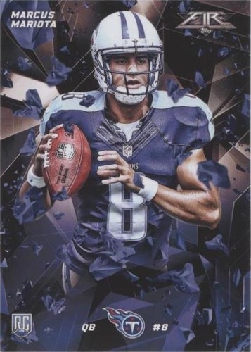 2015 Topps Fire Marcus Mariota #10