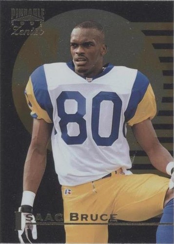 1997 Pinnacle Zenith Isaac Bruce #18