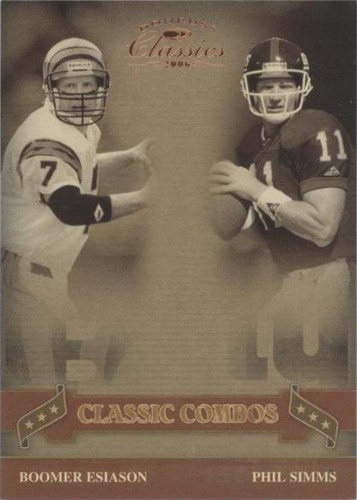 2006 Donruss Classics Boomer Esiason Phil Simms #CC-13