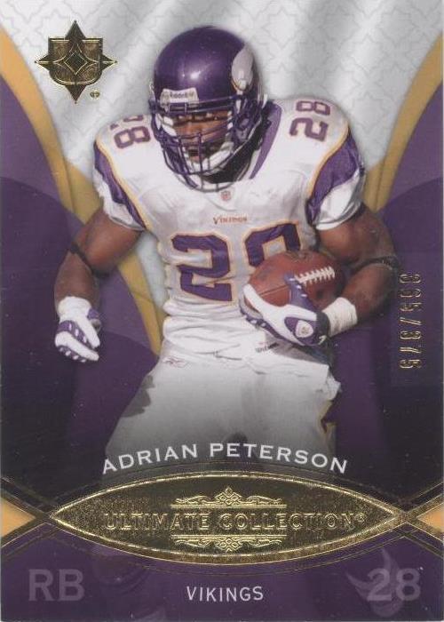 2009 Upper Deck Ultimate Collection Adrian Peterson #60