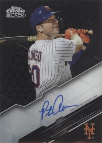 2020 Topps Chrome Black - Pete Alonso #CBA-PA