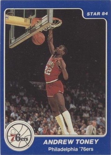 1984-85 Star - Andrew Toney #9