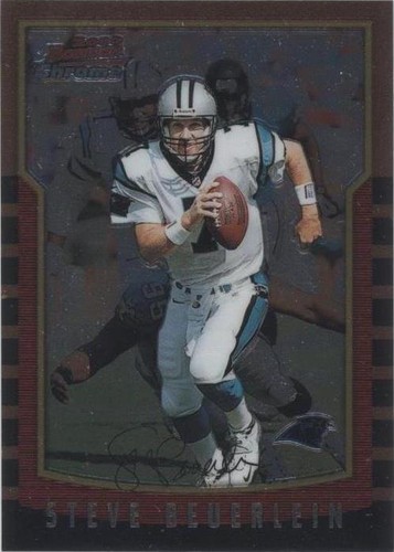 2000 Bowman Chrome Steve Beuerlein #107