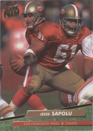 1992 Fleer Ultra Jesse Sapolu #369