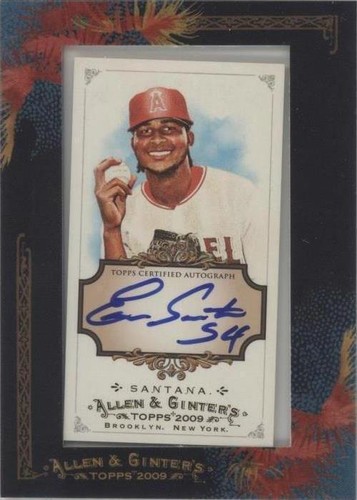 2009 Topps Allen & Ginter's - Ervin Santana #AGA-ES