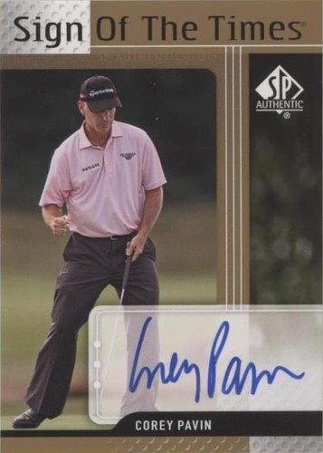 2012 SP Authentic - Corey Pavin #ST-CP