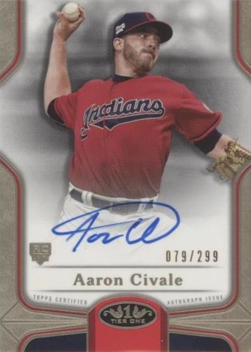 2020 Topps Tier One - Aaron Civale #BOA-ACI