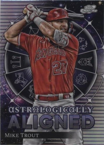 2024 Topps Cosmic Chrome - Mike Trout #AA-5