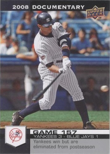 2008 Upper Deck Documentary - Alex Rodriguez #4677