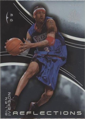 2003-04 Upper Deck Triple Dimensions - Allen Iverson #61
