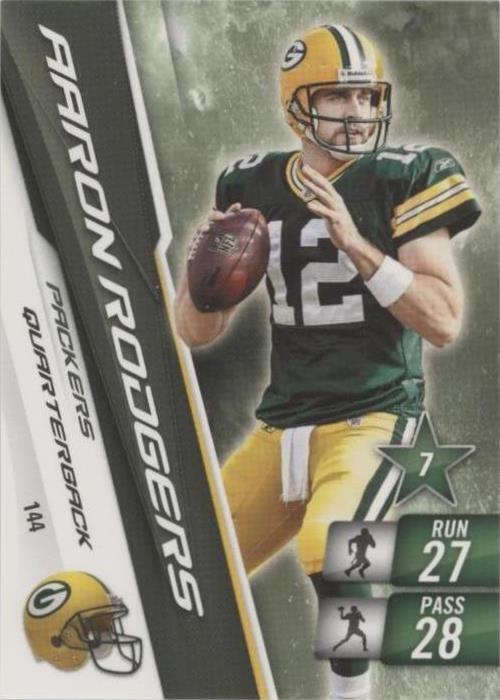 2010 Adrenalyn XL Aaron Rodgers #144