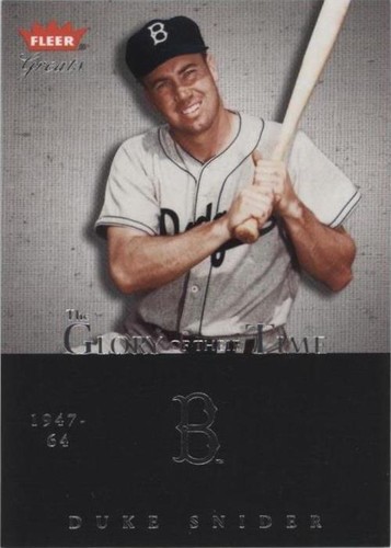 2004 Fleer Greats of the Game - Duke Snider #23 GOT