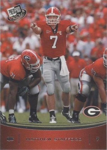 2009 Press Pass Matthew Stafford #7
