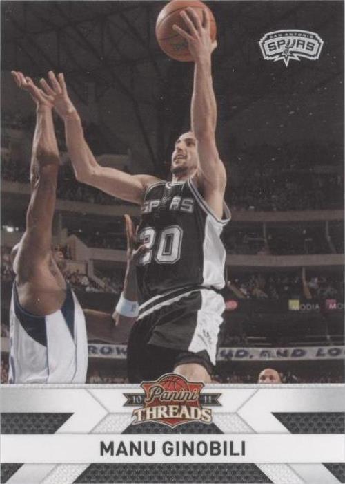 2010-11 Panini Threads - Manu Ginobili #77
