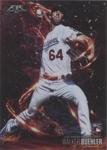 2018 Topps Fire - Walker Buehler #FT-10